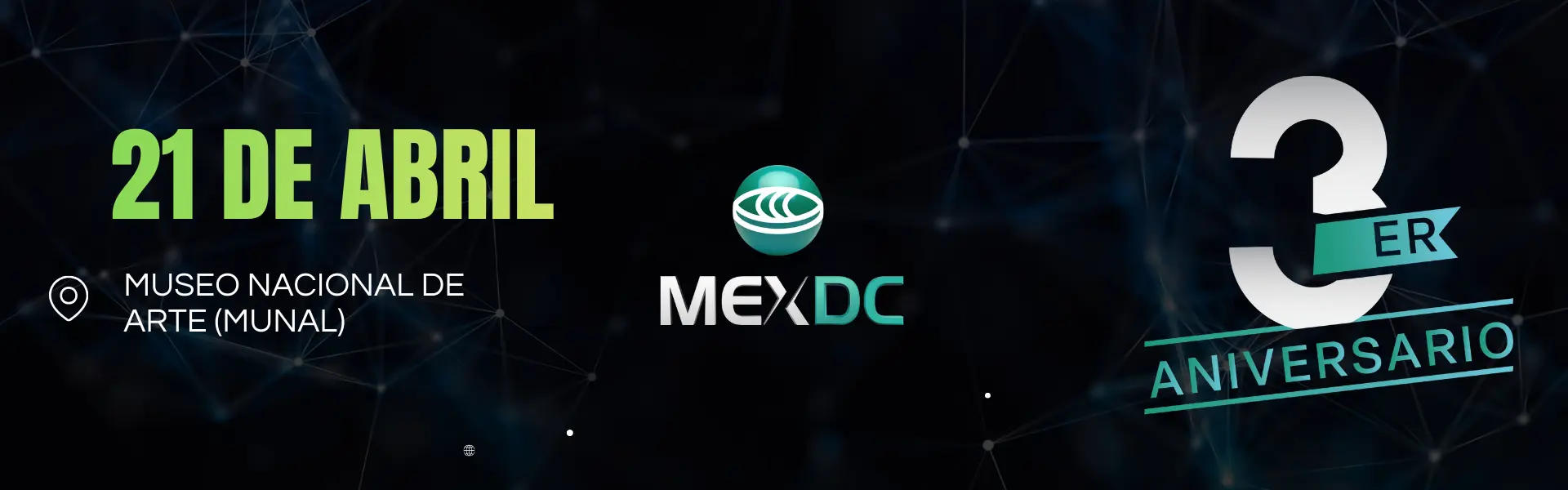 Tercer Aniversario MEXDC 2026